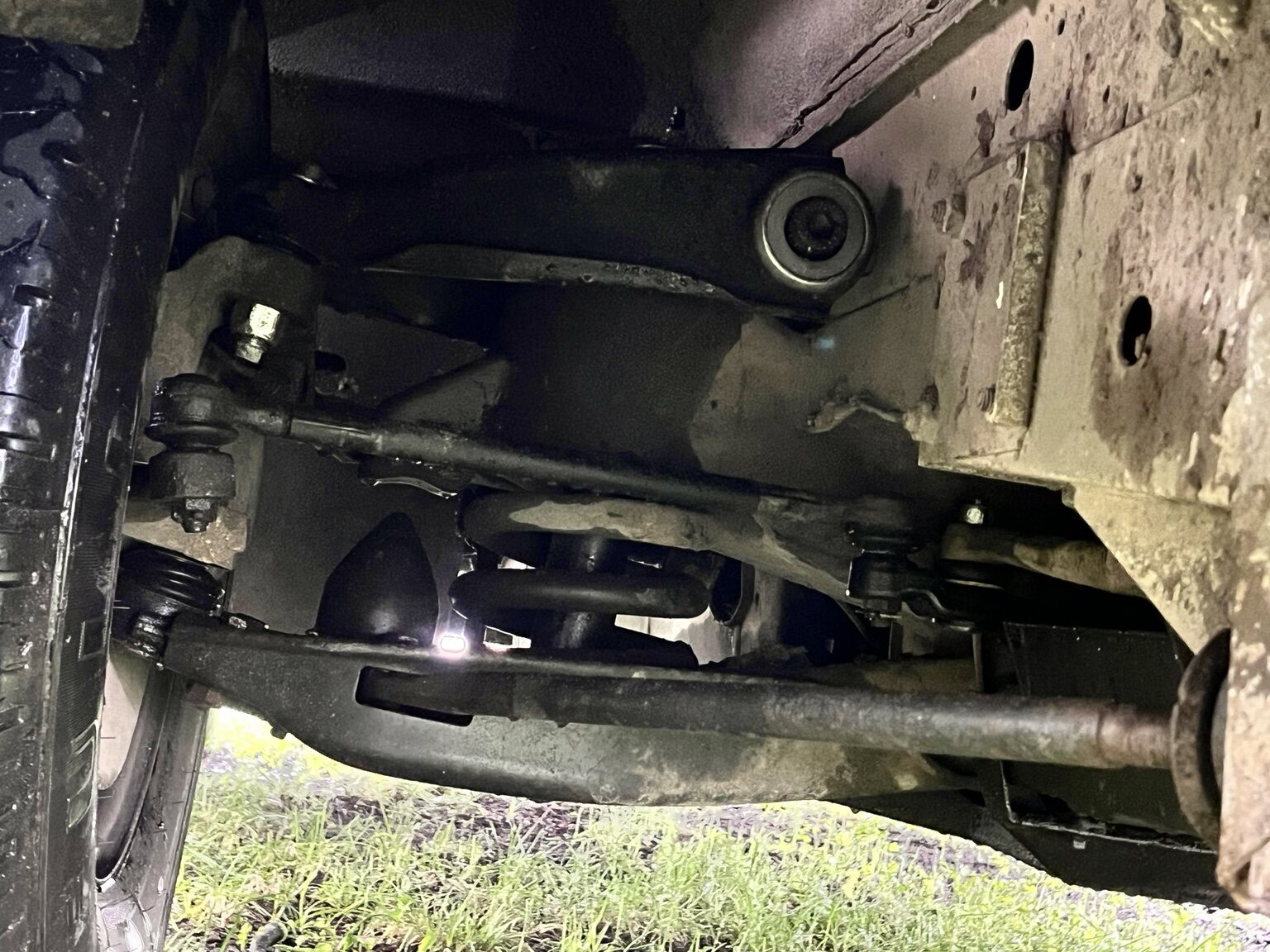 Обновлённая передняя подвеска VW LT